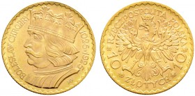 Ausländische Münzen und Medaillen. Polen. Republik 
10 Zlotych 1925. 900 Jahre Polen - Boleslaw Chrobry. Fr. 116, Schl. 38. 3,24 g
fast Stempelglanz...