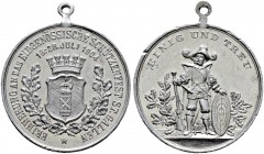 Ausländische Münzen und Medaillen. Schweiz-St. Gallen. 
Tragbare Alu-Medaille 1904 unsigniert (von Mayer und Wilhelm, Stuttgart), auf das eidgenössis...