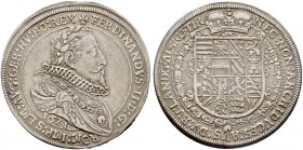 Römisch-Deutsches Reich. Haus Habsburg. Ferdinand II. 1592/1619-1637 
Taler 1621 -Ensisheim-. Her. 478, Dav. 3170, Voglh. 131/2. Klemesch 15, Slg. Vo...