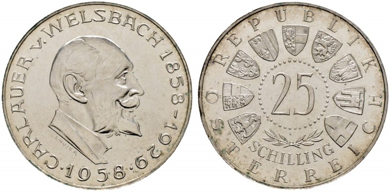 Römisch-Deutsches Reich. Haus Österreich. 2. Republik seit 1945 
25 Schilling 1...