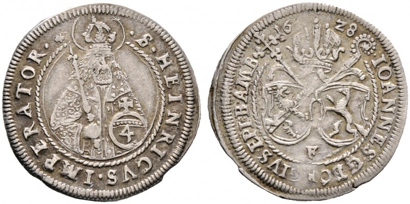 Altdeutsche Münzen und Medaillen. Bamberg, Bistum. Johann Georg II. Fuchs von Do...