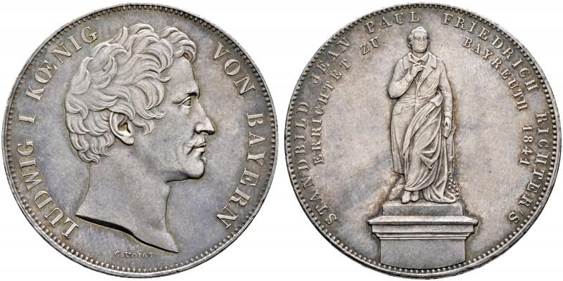 Altdeutsche Münzen und Medaillen. Bayern. Ludwig I. 1825-1848 
Geschichtsdoppel...