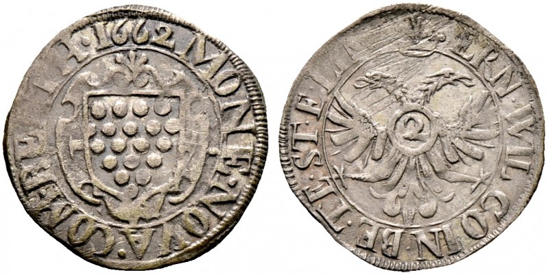 Altdeutsche Münzen und Medaillen. Bentheim-Steinfurt. Ernst Wilhelm 1643-1693 
...