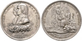 Altdeutsche Münzen und Medaillen. Brandenburg-Preußen. Friedrich Wilhelm III. 1797-1840 
Silbermedaille 1798 von F.W. Loos, auf den Besuch des preußi...