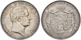 Altdeutsche Münzen und Medaillen. Brandenburg-Preußen. Friedrich Wilhelm IV. 1840-1861 
Doppelter Vereinstaler 1842 A. AKS 69, J. 71, Thun 253, Kahnt...