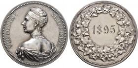 Altdeutsche Münzen und Medaillen. Brandenburg-Preußen. Wilhelm II. 1888-1918 
Silbermedaille o.J. (1895) von O. Schultz (nach einem Entwurf der Vorde...