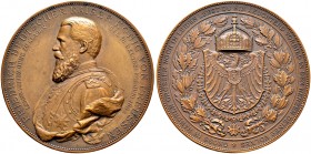Altdeutsche Münzen und Medaillen. Brandenburg-Preußen. Wilhelm II. 1888-1918 
Bronzemedaille o.J. (1907) von K. Schwenzer (geprägt bei Mayer und Wilh...