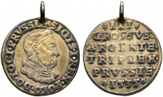 Altdeutsche Münzen und Medaillen. Preußen-Westpreußen. Sigismund I. 1506-1548 
Dreigröscher 1535 -Thorn-. Neumann 73, Gum. 535, Kopicki 3099 (R3).
s...