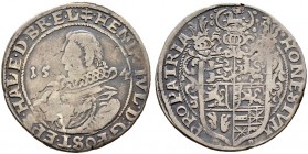 Altdeutsche Münzen und Medaillen. Braunschweig-Wolfenbüttel. Heinrich Julius 1589-1613 
1/4 Taler 1594 -Goslar-. Welter 659.
seltener Einzeltyp, kle...