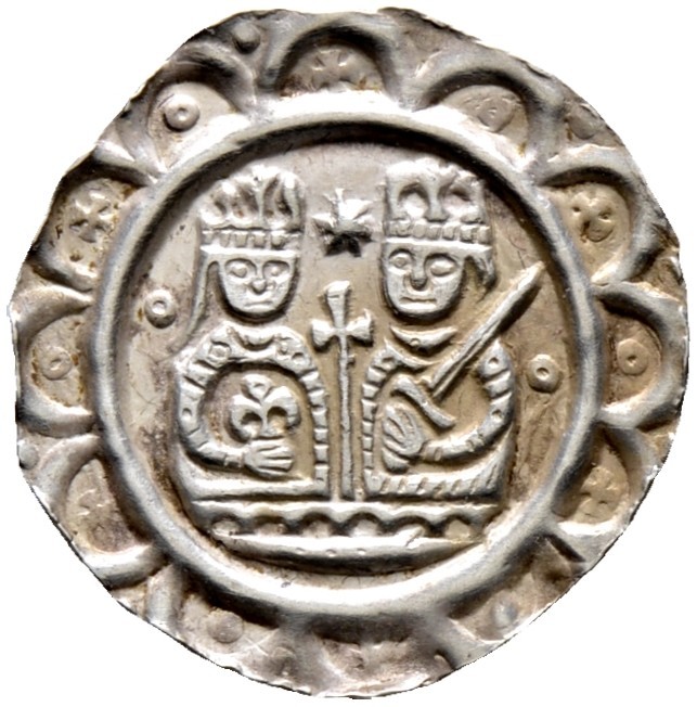 Altdeutsche Münzen und Medaillen. Donauwörth, königliche Münzstätte. Heinrich VI...