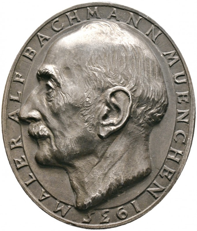 Thematische Medaillen. Medailleure. Bernhart, Josef (1883-1967). 
Einseitige, h...