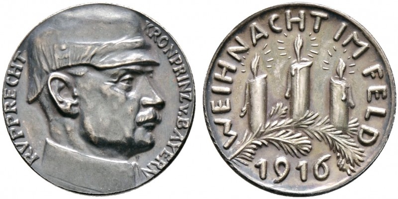 Thematische Medaillen. Medailleure. Goetz, Karl (1875-1950). 
Kleine Silbermeda...