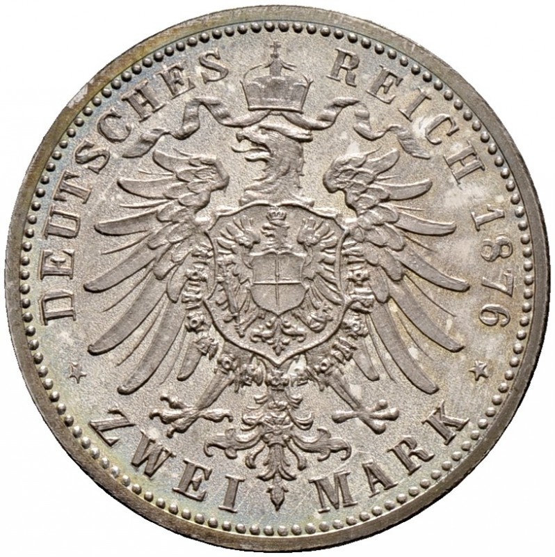 Deutsche Münzen und Medaillen ab 1871. Münzproben des Deutschen Reiches. 
Einse...