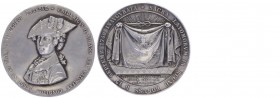 Silbermedaille, 1740
Deutschland, Preussen. Friedrich II., auf die Inthronisation, Galvano.. 33,67g
vz