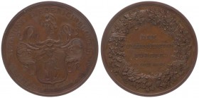 Bronzemedaille, 1833
Deutschland, Hamburg. auf das 25 Jährige Amtsjub. Des Siegmund Diederich Rücker 1744 - 1808, von Alsing, Dm 42,5 mm.. Hamburg
30,...