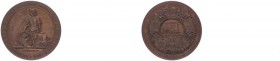 Bronzemedaille, 1844
Deutschland, Preussen. Ausstellung auf die deutschen Gewerbeerzeugnisse.. 51,21g
vz
