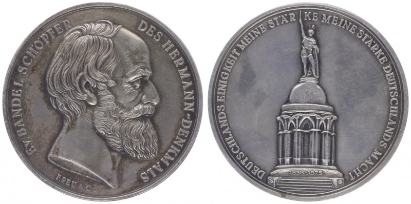 Silbermedaille, 1875
Deutschland, Kaiserreich nach 1871. von F. Brehmer, auf die...