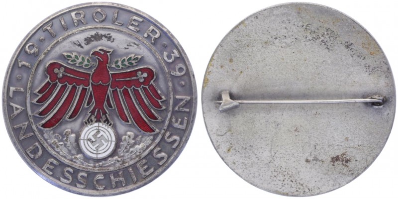 Anstecker, 1939
Deutschland, 3. Reich 1933 - 1945. auf das Tiroler Landesschieße...