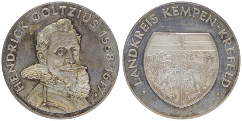 Silbermedaille, o. Jahr
Deutschland, Diverse ohne Jahr. auf Hendrick Goltzius 15...