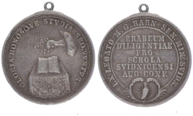 Silbermedaille, o. Jahr
Deutschland, Diverse ohne Jahr. Schulprämie der evangeli...