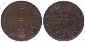 Bronzemedaille, o. Jahr
Großbritanien - England. auf die Gesellschaft des Miniatur - Gewehr - Clubs, Dm 38 mm.. 29,36g
vz