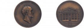 Marcello Saporiti Marchioni 1775 - 1855
Italien. Bronzemedaille, 1830. Gedenkmedaille an den Marquis Marcello Saporiti für die Verleihung der 'Villa l...