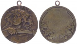 Bronzemedaille, 1927
Italien. Meran: patriotisch, mit Öse.. 26,60g
ss