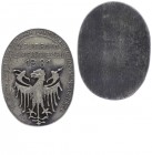 Ag - Plakette, 1981
Italien. oval u. einseitig, 1. Südtiroler Landesschießen, Silvio Magnago.. 12,51g
ss