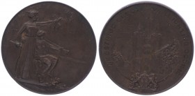 Kupfermedaille, 1916
Niederlande. auf die Elektrifizierung.. 40,50g
vz