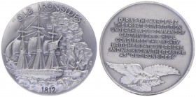 Silbermedaille, 1811
Portugal. Isaac Hull/ Old Ironside.. 34,00g
stgl