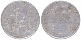 Ag - Taufmedaille, o. Jahr
Religiöse Motive. auf die heilige Taufe, von Dredwett.. 16,20g
vz
