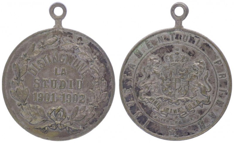 Br - Anhänger, 1901/02
Rumänien. Distinctiune la Studiu.. 11,95g
vz