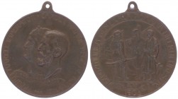 Br - Anhänger, 1906
Rumänien. Carol I.. 26,57g
vz