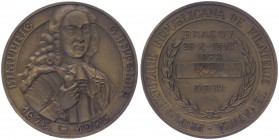 Bronzemedaille, 1973
Rumänien. auf die Briefmarkenausstellung in Brasov.. 111,90g
vz/stgl