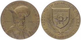Bronzemedaille, 1975
Rumänien. auf die Phil. Gesellschaft in Bukarest.. 71,11g
stgl