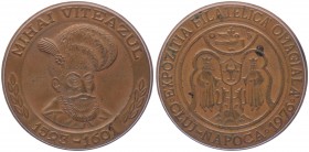 Kupfermedaille, 1976
Rumänien. auf die Briefmarken Ausstellung in Cluj-Napoca, Dm 62 mm.. 125,84g
vz