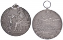 Nikolaus II. 1896 - 1917
Russland. Silbermedaille, 1908. auf den St. Nikolei Dom 1858-1908, mit original Öse, Dm 41 mm.
28,52g
vz