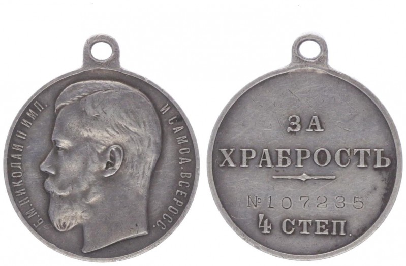 Silbermedaille, o. Jahr
Russland. als Verdienstmedaille, das Brustbild nach link...