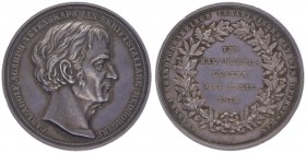 Silbermedaille, 1878
Schweden. auf Carl Adolf Agardh (1785 - 1859), Theologe und Naturforscher.. 38,74g
vz