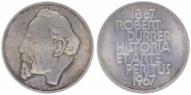 Silbermedaille, 1907
Schweiz. AG Medaille 1967, auf Robert Durrer, Kunsthistoriker. 15,09g
bfr