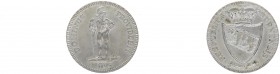 Silbermedaille, o. Jahr
Schweiz. 20 Jahre Mowo, in form eines Talers, Dm 41 mm.. Bern
29,92g
vz/stgl