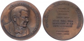 Kupfermedaille, 1971
Spanien. auf Francisco Duran Reynals, Arzt und Mikrobiologe (1899 - 1958). 75,63g
stgl