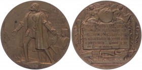 Bronzemedaille, 1892
USA. auf Chr. Columbus, Guss.. 204,57g
vz