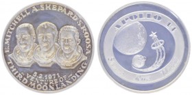 Silbermedaille, 1971
USA. auf die Mondlandung.. 14,96g
PP