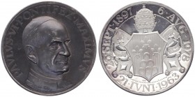 Silbermedaille, 1978
Vatikan. auf Papst Paul VI.. 50,34g
PP