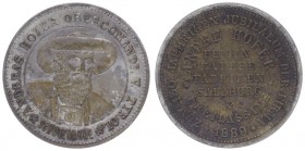 Franz Joseph I. 1848 - 1916
Bronzemedaille, 1889. zum 130-jährigem Jubiläum der Fa. Hofer, Feigen Kaffee Fabriken Salzburg, Dm 34 mm, Riffelrand.
Salz...