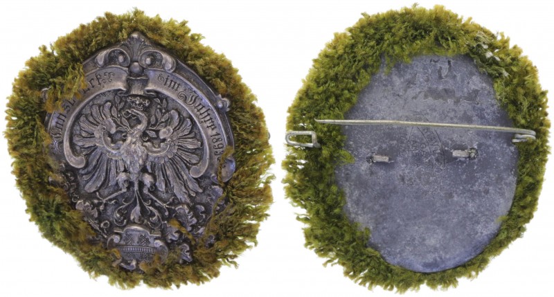 Franz Joseph I. 1848 - 1916
Anstecker, 1893. "Innsbruck"
25,24g
ss/vz