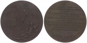 Franz Joseph I. 1848 - 1916
Kupfermedaille, 1898. auf den Stapellauf des Kriegsschiffes Carl VI. in Triest.
Wien
54,68g
vz