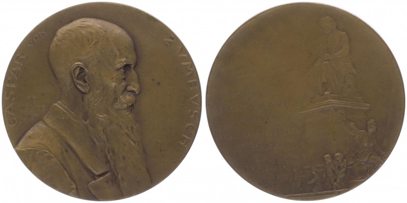 Franz Joseph I. 1848 - 1916
Silbermedaille, 1900. von S. Breithut, auf Caspar vo...