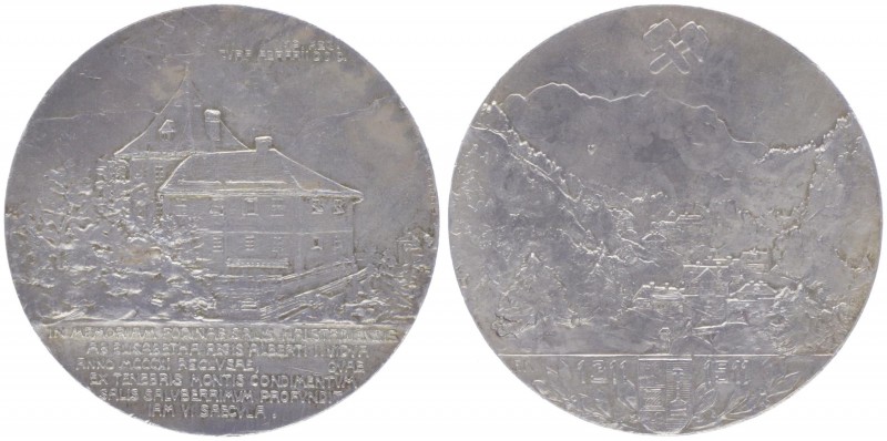 Franz Joseph I. 1848 - 1916
Silbermedaille, 1911. von R. Placht und F. Kounitzky...